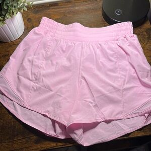 Lululemon Athletica Pink Athletic Shorts Lightweight Moisture-Wicking